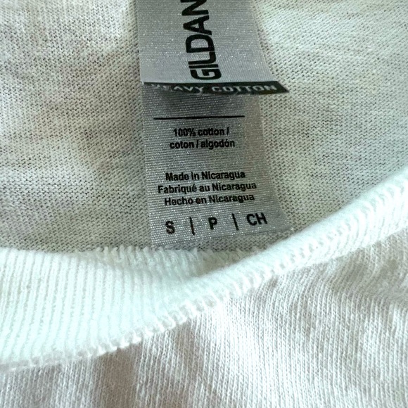 Size Small Crew Neck T Shirt - Picture 2 of 2